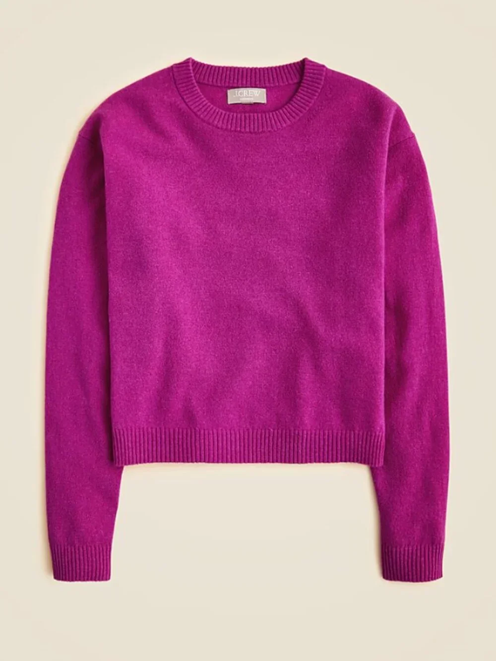 NWT J.Crew Perfect Cashmere Crewneck Sweater